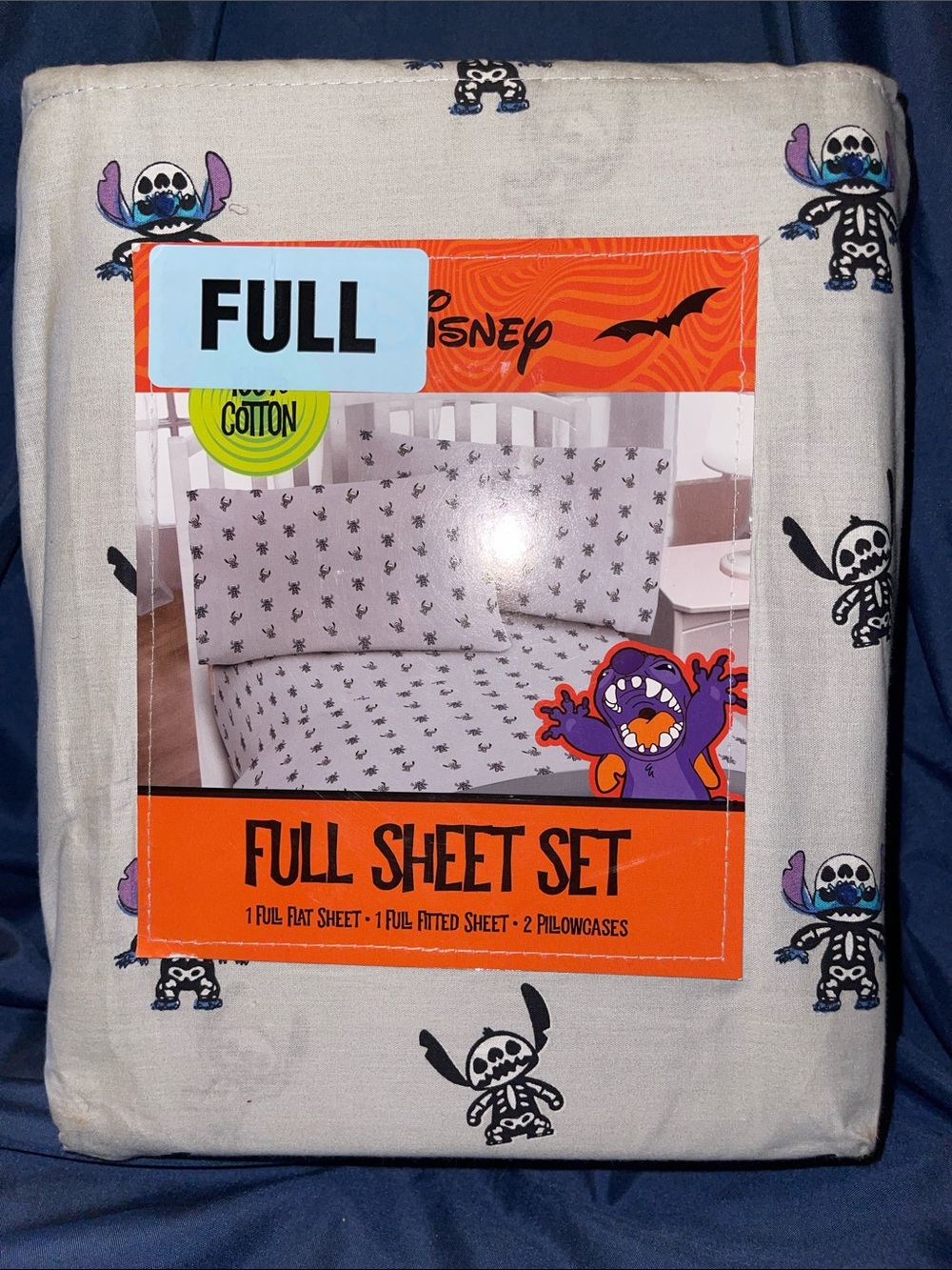 Disney - Stitch Halloween Sheet Set